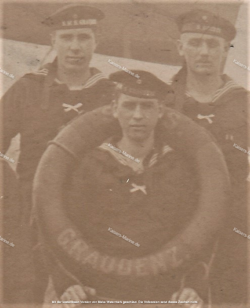 Kaisers Marine Sammlung SMS GRAUDENZ